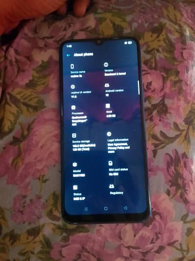 realme 5s 4/128 pta approved 13000