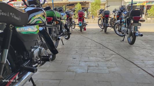 humara pass har gunjahish ke hisab sa bike mil jaye ge only CD