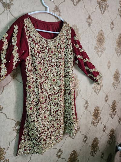 Bridal Dress (Heavy Embroidered Barat Wear)