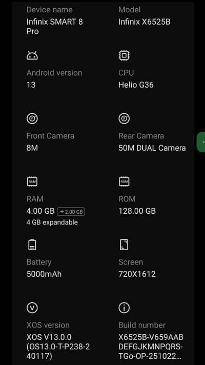 Infinix smart 8 pro