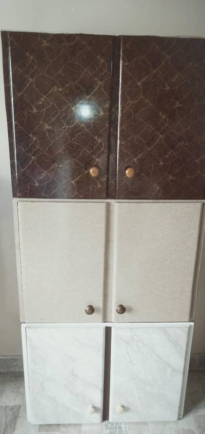 *Wooden Storage Cabinets – 3 Separate Cabinets Available*