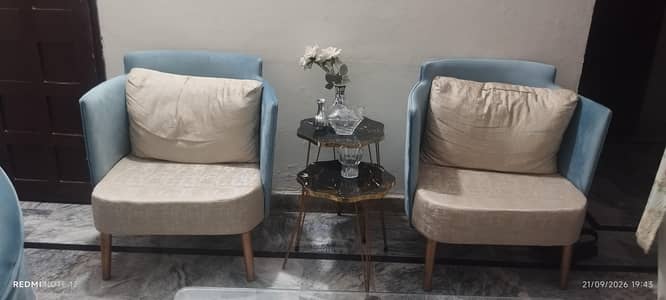 Curve sofa set 5 seater plus 1 deewan