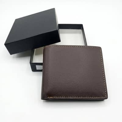 Premium Leather Wallet for Men | Black & Brown | Stylish & Elegant
