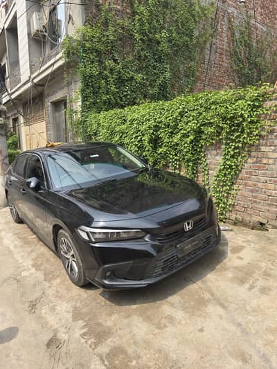Total genuine car honda civic black color black paper permit 2030