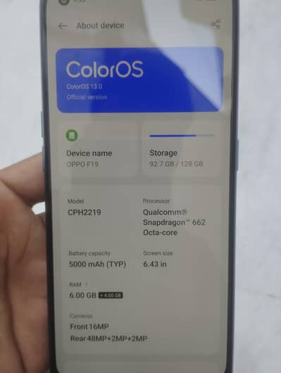 OPPO F19