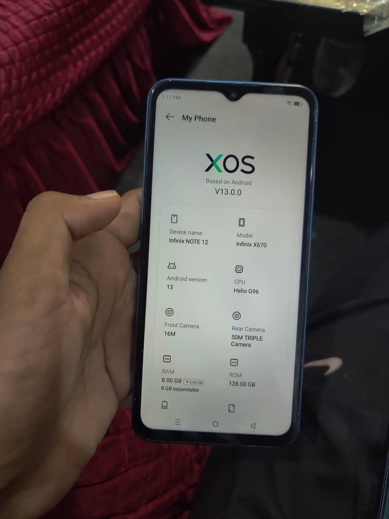 infinix  note 12 7