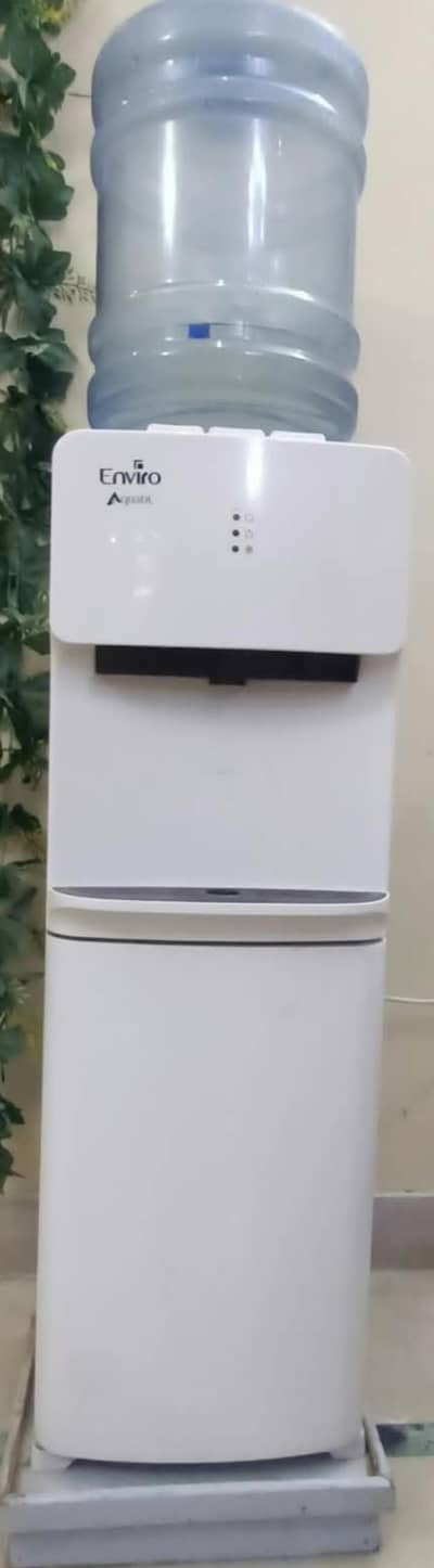 ENVIRO WD-50 AQUATIC WATER DISPENSER WITH FRIDGE HOT COLD WORKING