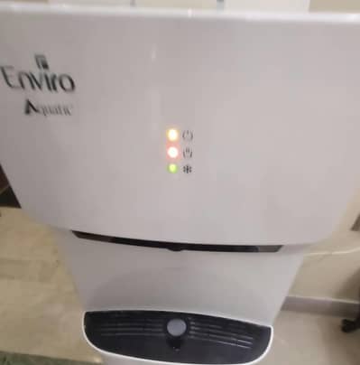 ENVIRO WD-50 AQUATIC WATER DISPENSER WITH FRIDGE HOT COLD WORKING