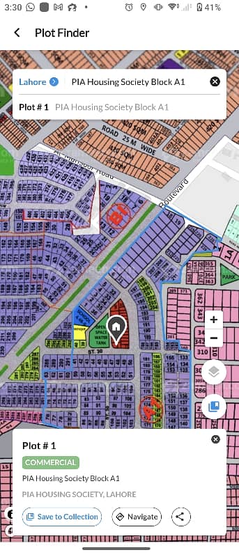 5 Marla Lifetime Commercial Plot Available for Sale in PIA Housing Society, Lahore