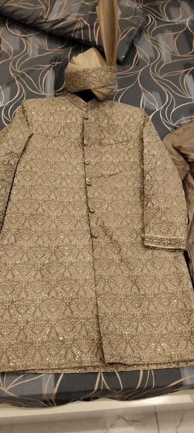Groom sherwani for cell