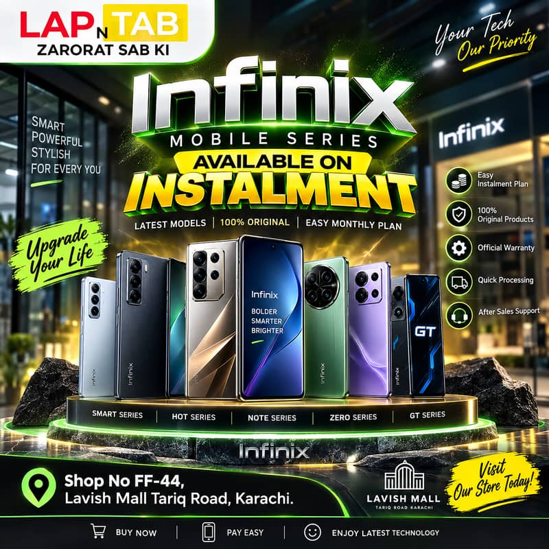 Mobile on installment | Infinix | 0