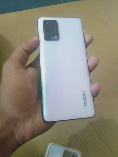 OPPO A95 8 128 mai mobile and charger CNIC copy  in display finger