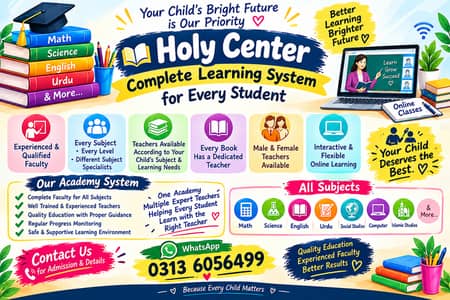Holy Center – Complete Learning System for Every Student