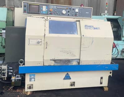 Miyano BNC 34S_CNC Lathe-Fanuc, Bar Feeder| Machine for Sale