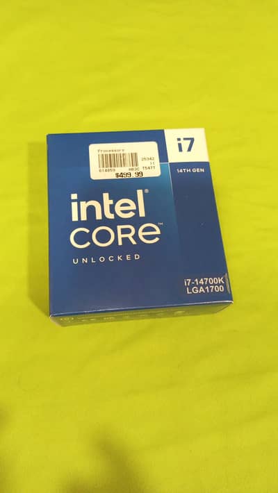 Intel Core i7 14700k CPU brand new