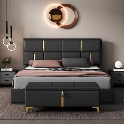 Bed Set/King Size Bed/Double Bed/Wooden Bed/Luxury Bed/Bed/Poshish Bed