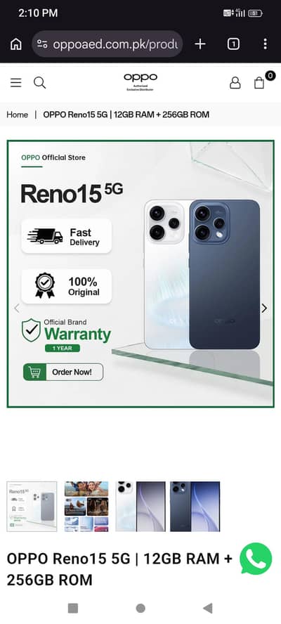 OPPO Reno 15