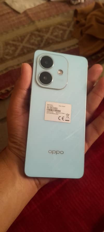 OPPO A3x 4gb 64gb complete box charge