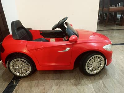 Rechargeable Kids Ride-On Car – Red