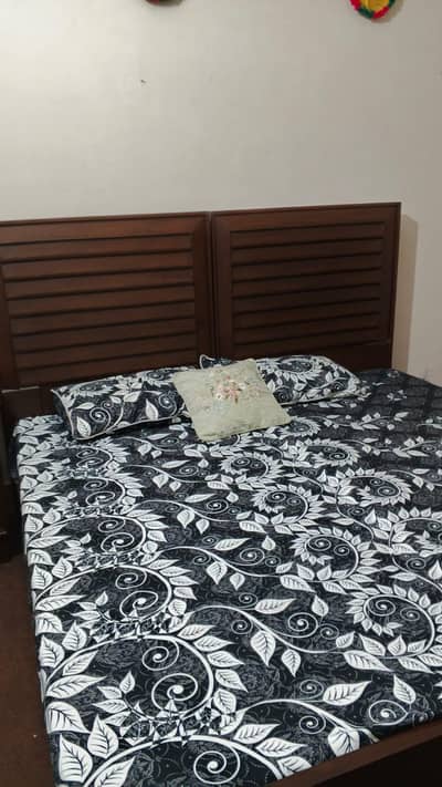 2 single bed