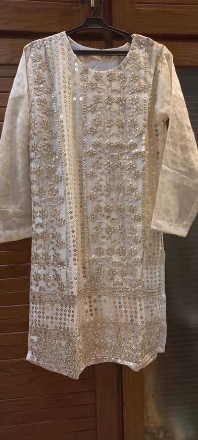 fully embroided with gharara