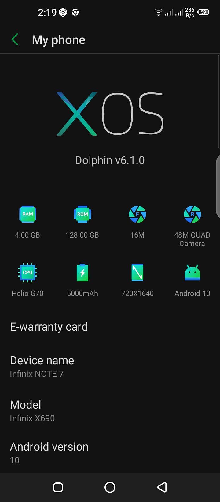 Infinix Note 7 7