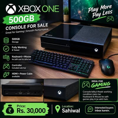 Xbox One 500GB – Excellent Condition