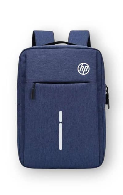 Navy Blue Laptop Backpack For Students And Professionals