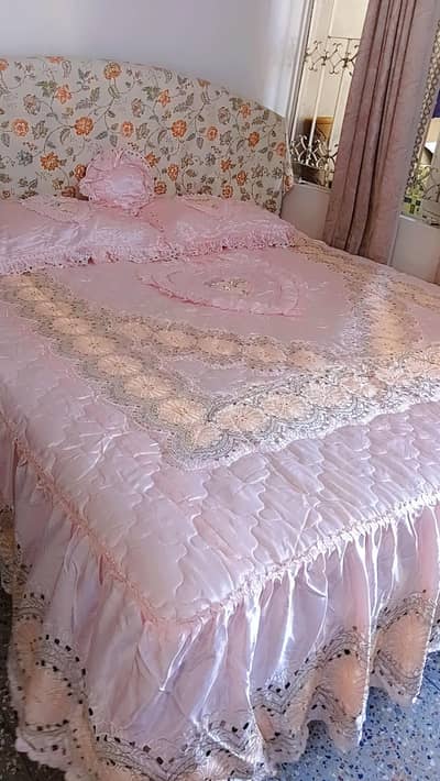 Fancy bridal bedsheet