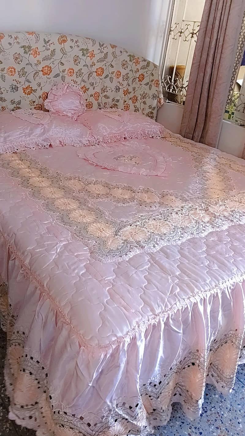Fancy bridal bedsheet 0