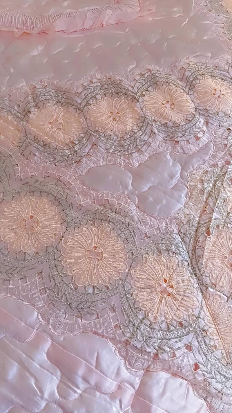 Fancy bridal bedsheet 2