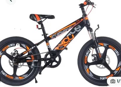 Bicycle bmx 22 inch orange