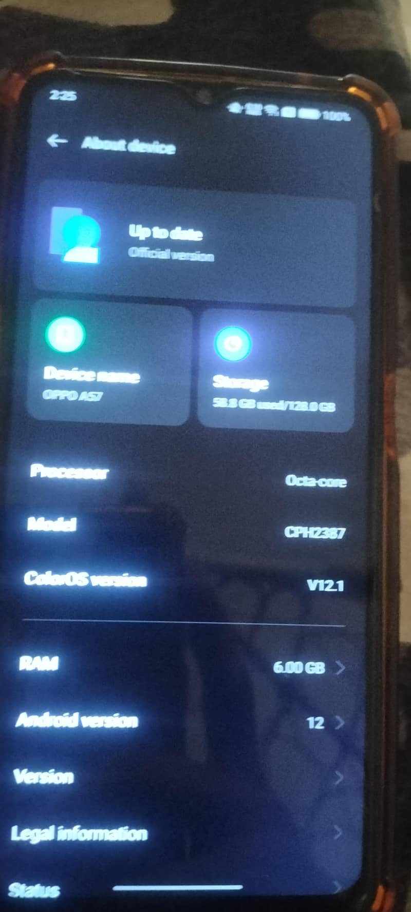 OPPO A57 5