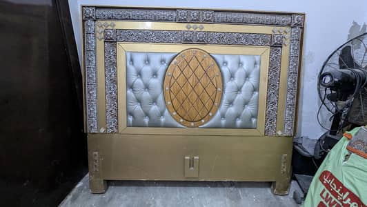 Solid Wooden Double Bed for Sale