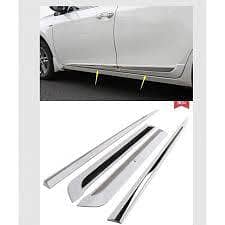 Toyota Corolla  2014-2026 door Mouldings ABS plastic super white  new