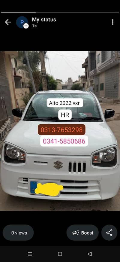 Alto vxr 2024 model total genion B To B first owner