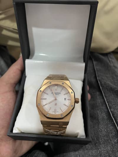 Audemars Piguet Royal oak-style automatic watch