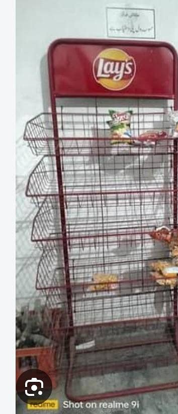 lays rack 4 shelf just in 3500