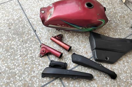 “ZXMCO City Rider 70 Spare Parts – Tank & Body Parts”.