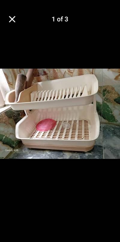 dish rack and mud cooler