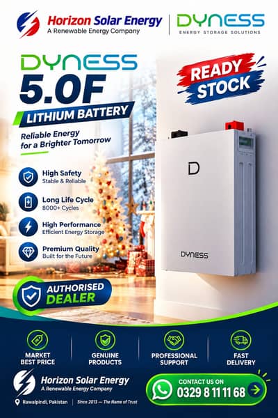  Dyness DL 5.0F Lithium Battery | Latest Model | Built-in WiFi |