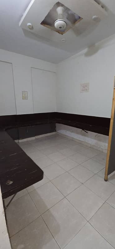 Ground floor portion Sami furnished office for rent 1000sqft in shahar e Faisal.