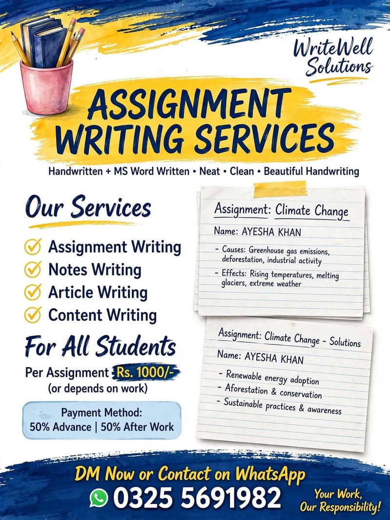 Assignment writing services 0