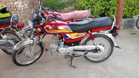 Honda 70cc Punjab number condition bilkul saf hy