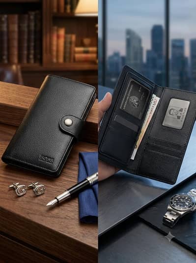 CTY Boss Executive Leather Travel Wallet & Passport Holder