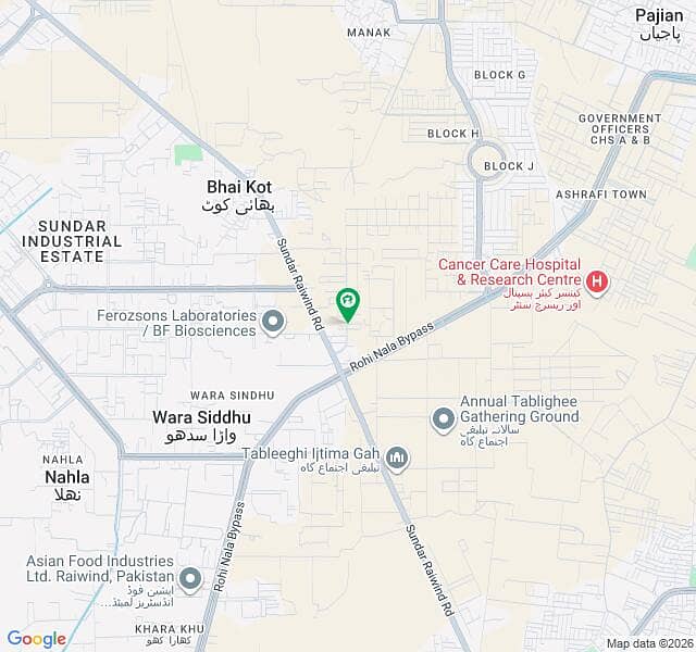 2 Kanal Plot Prime Location Block D 0