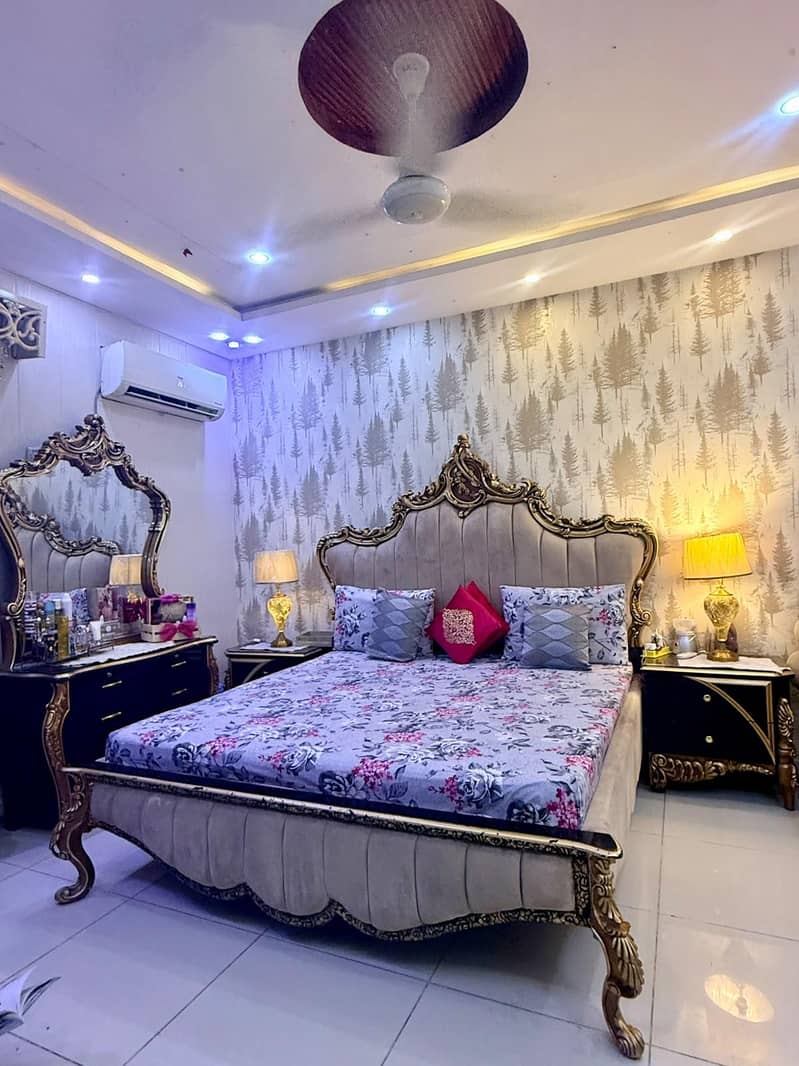 king size bed set with dressing table 3