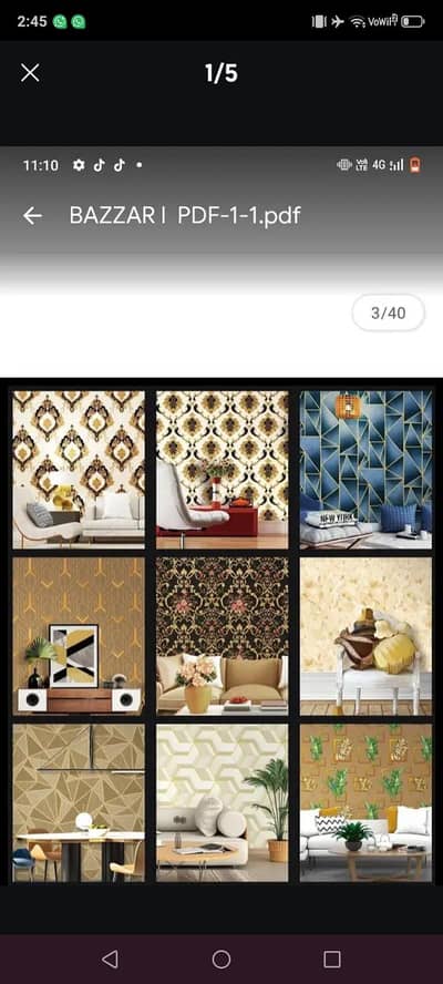 we are selling wallpaper