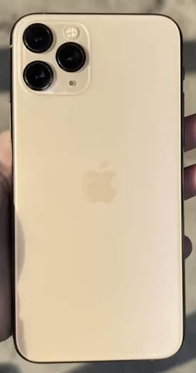 iphone 11 pro gold colour water pack duel PTA 256 GB