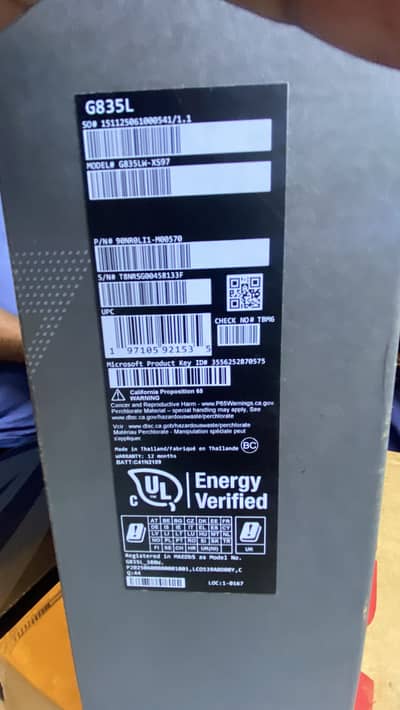 Asus Rog strix scar 18/RTX 5080 16gb Non active